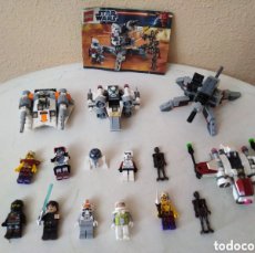 Figuras y Muñecos Star Wars: LEGO 9488 STAR WARS, ÉLITE CLON TROOPER & COMANDO DROID BATTLE AÑO 2012 + 11 MUÑECOS DESCATALOGADO. Lote 374108339