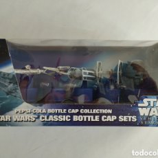 Figuras y Muñecos Star Wars: STAR WARS PEPSI-COLA CLASSIC BOTTLE CAPS SETS COLLECTION BLISTER SIN ABRIR