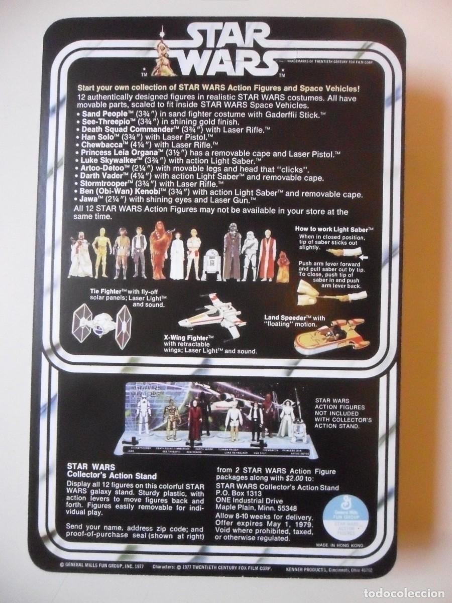 Figuras y mu&ntilde;ecos Star Wars: STAR WARS STORMTROOPER CUSTOM CARD KENNER - Foto 6