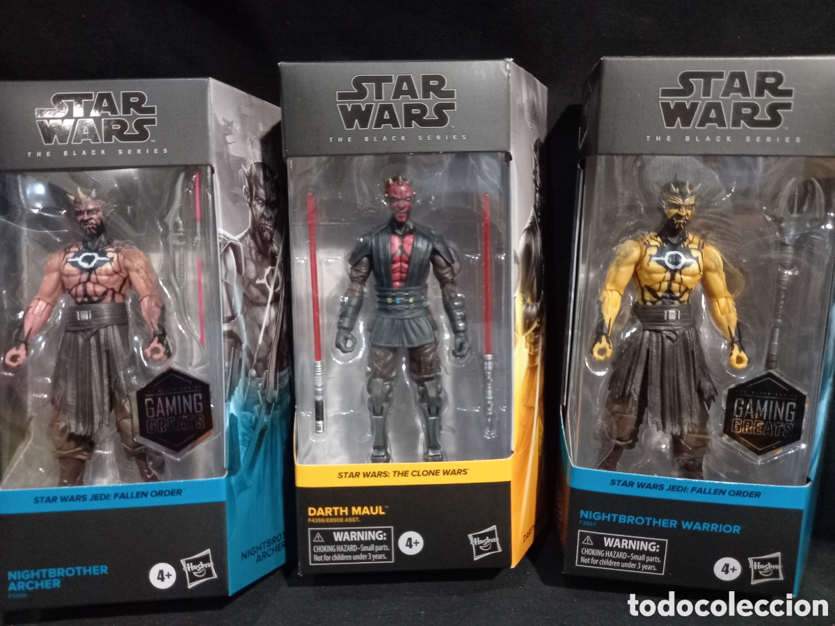 thumbnail interactive-video image 1 of Hasbro Star Wars Legacy Collection 3.75 Inch Darth Maul BG-J38 BAF... 1 of 11