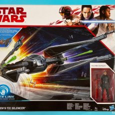 Figuras y Muñecos Star Wars: STAR WARS KYLO REN´S TIE SILENCER HASBRO FORCE LINK. Lote 402703499