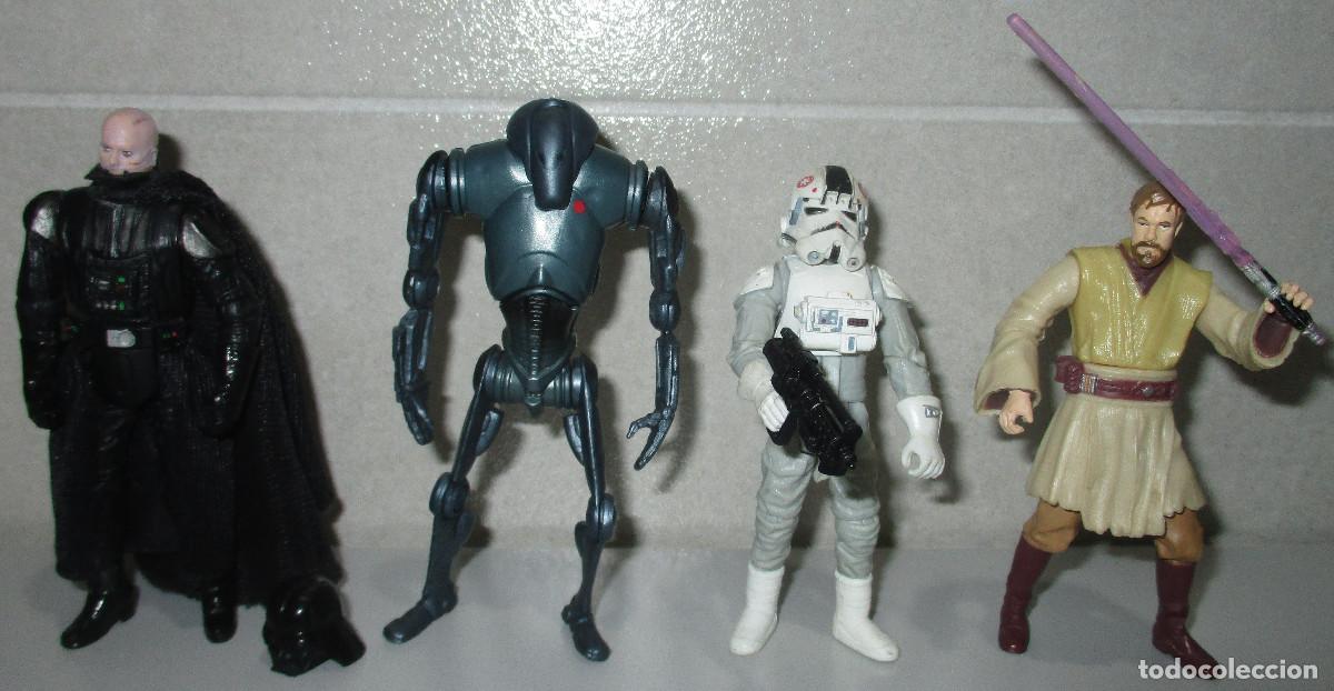Figuras y mu&ntilde;ecos Star Wars: 7 figuras STAR WARS - HASBRO 2001-2007 - Foto 3