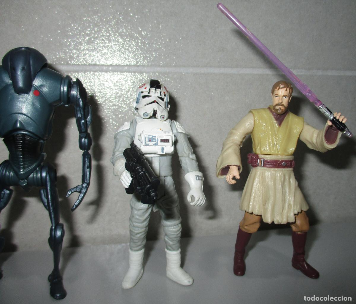 Figuras y mu&ntilde;ecos Star Wars: 7 figuras STAR WARS - HASBRO 2001-2007 - Foto 5