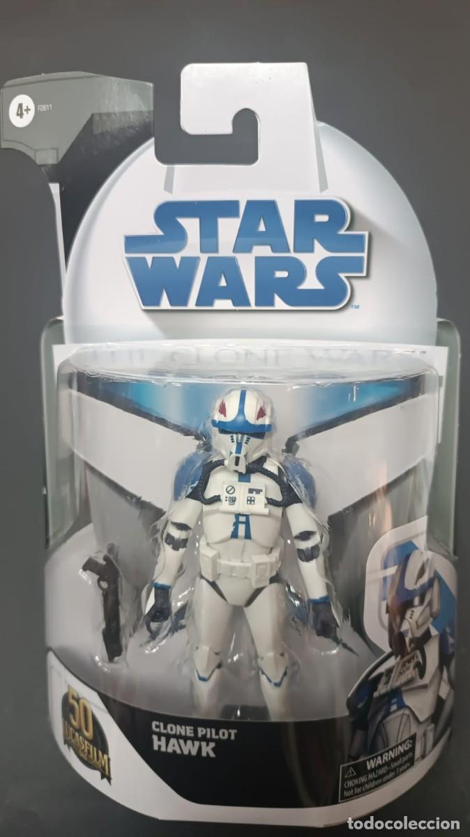 Figuras y mu&ntilde;ecos Star Wars: CLONE PILOT HAWK STAR WARS BLACK SERIES HASBRO - Foto 1