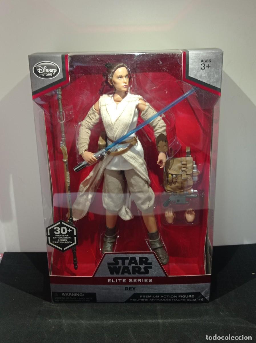 Figuras y mu&ntilde;ecos Star Wars: FIGURA DE COLECCI&Oacute;N 12&rdquo; (UNOS 30CM) DE REY &rdquo;ELITE SERIES PREMIUM&rdquo; DE DISNEY STORE