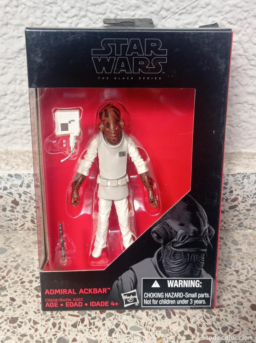 Figuras y mu&ntilde;ecos Star Wars: FIGURA HASBRO STAR WARS THE BLACK SERIES 3 3/4&rdquo; ADMIRAL ACKBAR EL RETORNO DEL JEDI DISNEY STORE