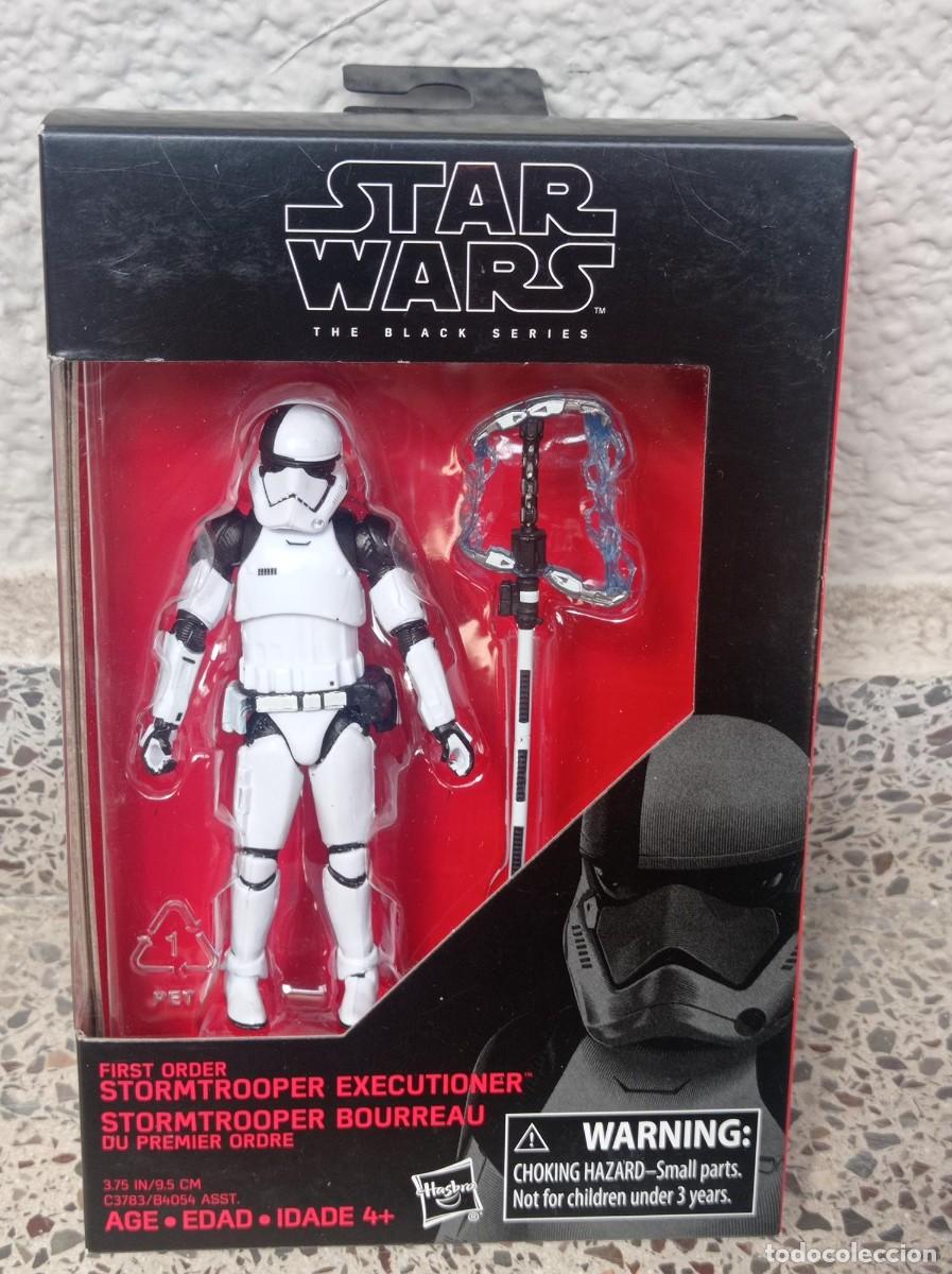 Figuras y mu&ntilde;ecos Star Wars: FIGURA HASBRO STAR WARS THE BLACK SERIES 3 3/4&rdquo; FIRST ORDER STROMTROOPER EXECUTIONER DISNEY STORE