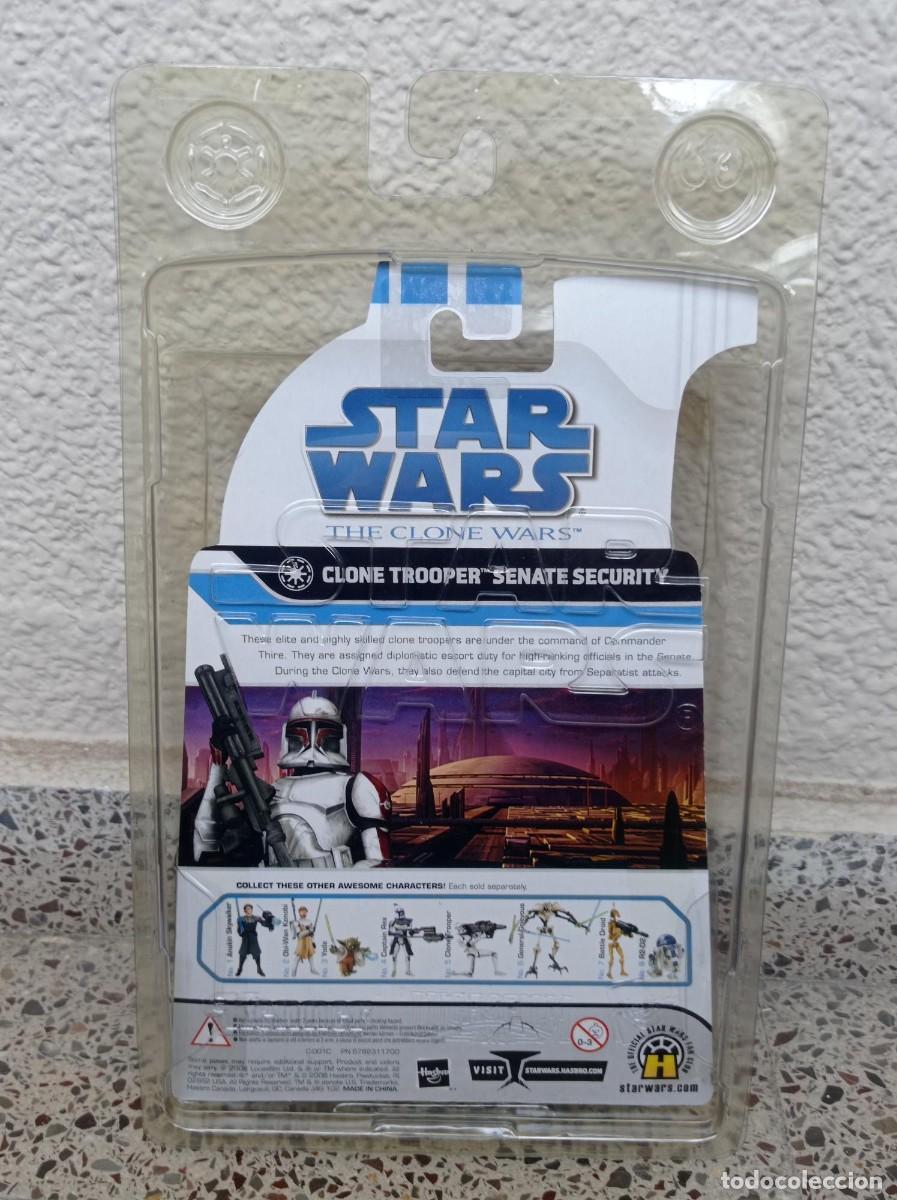 FIGURA HASBRO STAR WARS THE CLONE WARS CLONE TROOPER SENATE SECURITY  EXCLUSIVA SAN DIEGO COMIC-CON