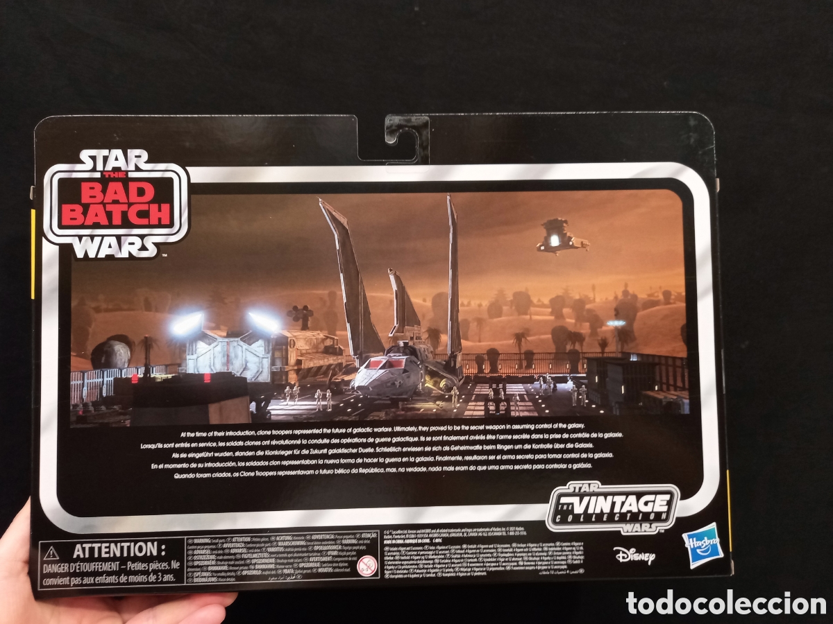 Figuras y mu&ntilde;ecos Star Wars: Set 4 figuras Star wars Bad batch - Foto 3