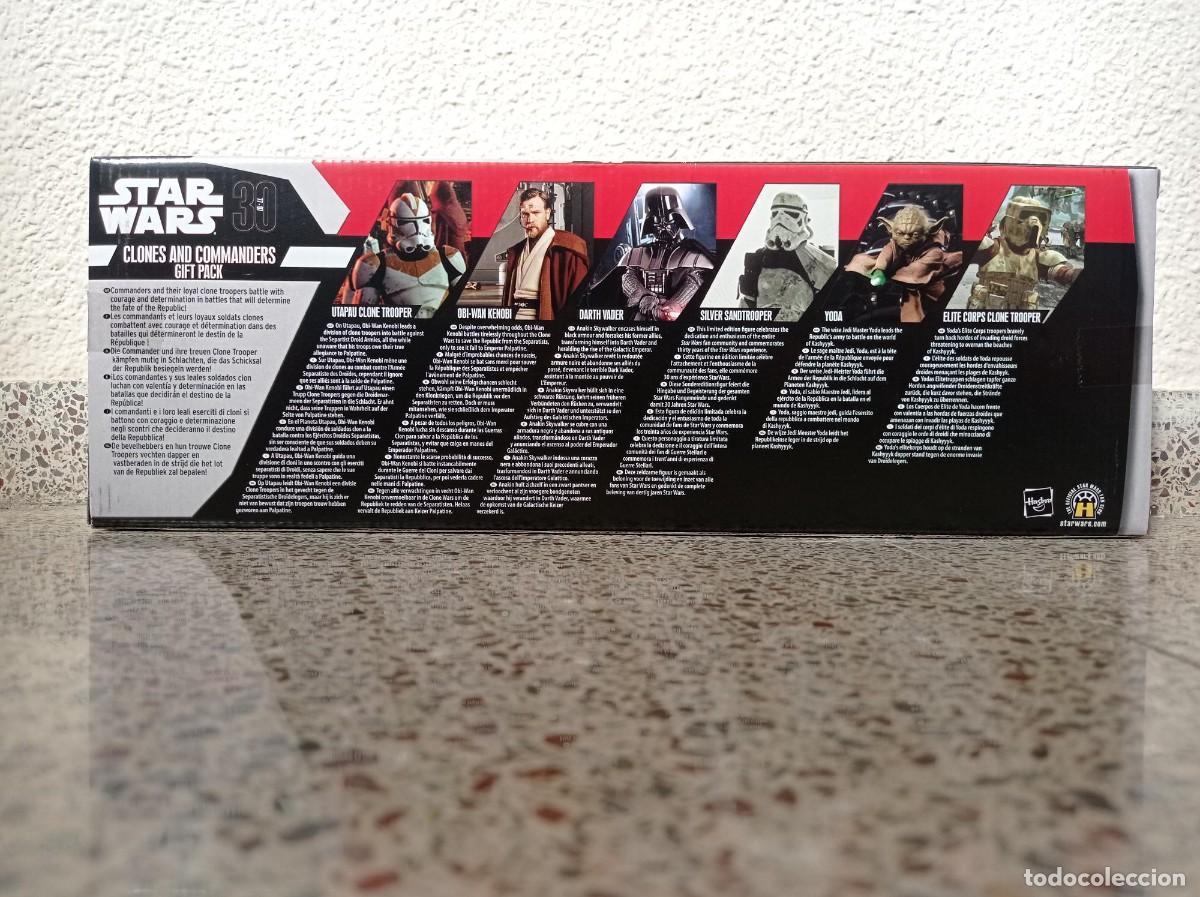 Figuras y mu&ntilde;ecos Star Wars: PACK 6 FIGURAS HASBRO STAR WARS CLONE AND COMMANDERS GIFT PACK - Foto 2
