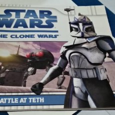 Figuras y Muñecos Star Wars: STAR WARS: THE CLONE WARS: BATTLE AT TETH POR KIRSTEN MAYER 2008 PRIMERA EDICIÓN - COMIC INGLES