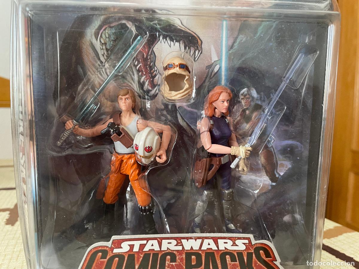 Figuras y mu&ntilde;ecos Star Wars: STAR WARS COMIC PACKS. LUKE SKYWALKER-MARA JADE - Foto 2