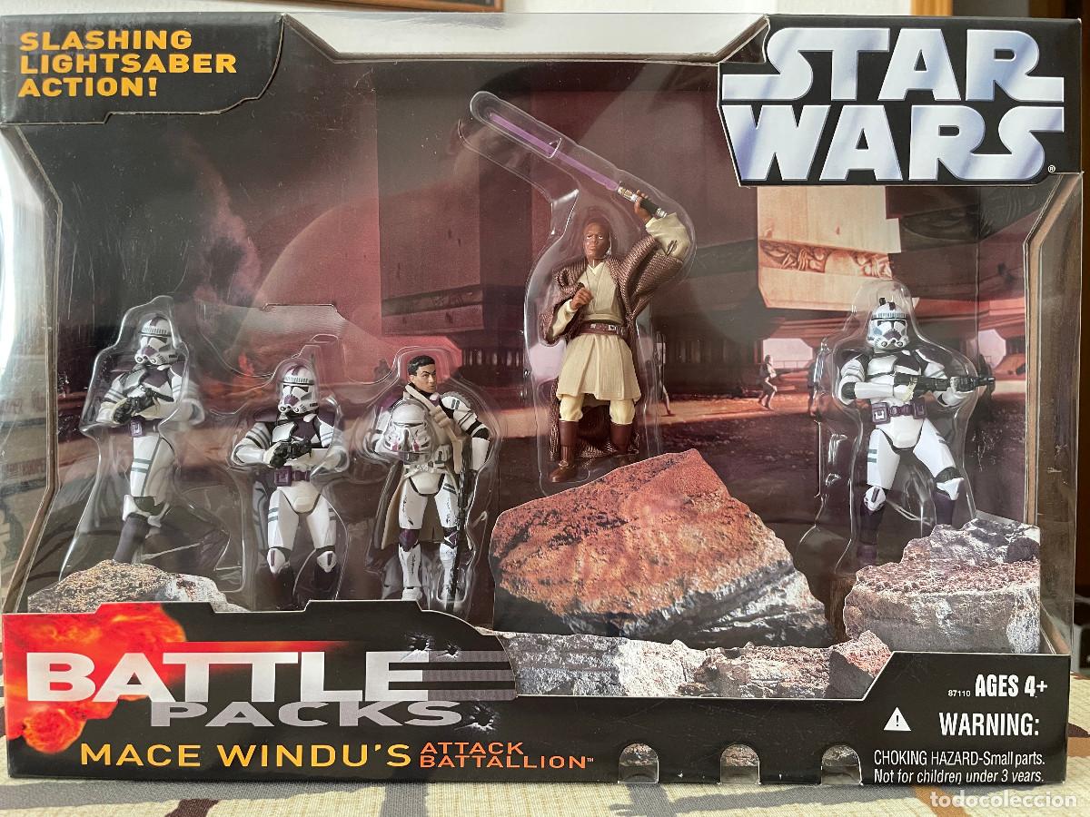 Star Wars Vintage Collection Mace Windu Attack Of The Clones | Envío Gratis