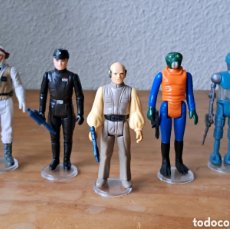 Figure e Bambolotti Star Wars: LOTE 5 FIGURAS VINTAGE STAR WARS. LOBOT, LUKE HOTH, 2-1B MEDICALDROID, IMPERIAL COMMANDER, WALRUSMAN