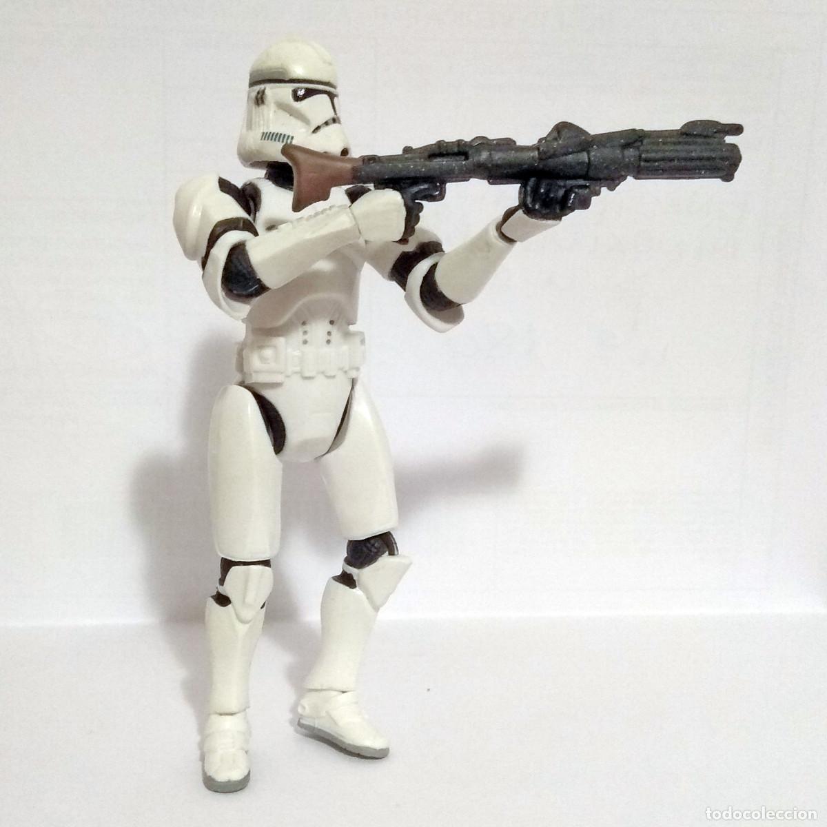 Figuras y mu&ntilde;ecos Star Wars: STAR WARS Ep III-06 CLONE TROOPER PHASE II (Quick-Draw Attack!) 2005 - Foto 4