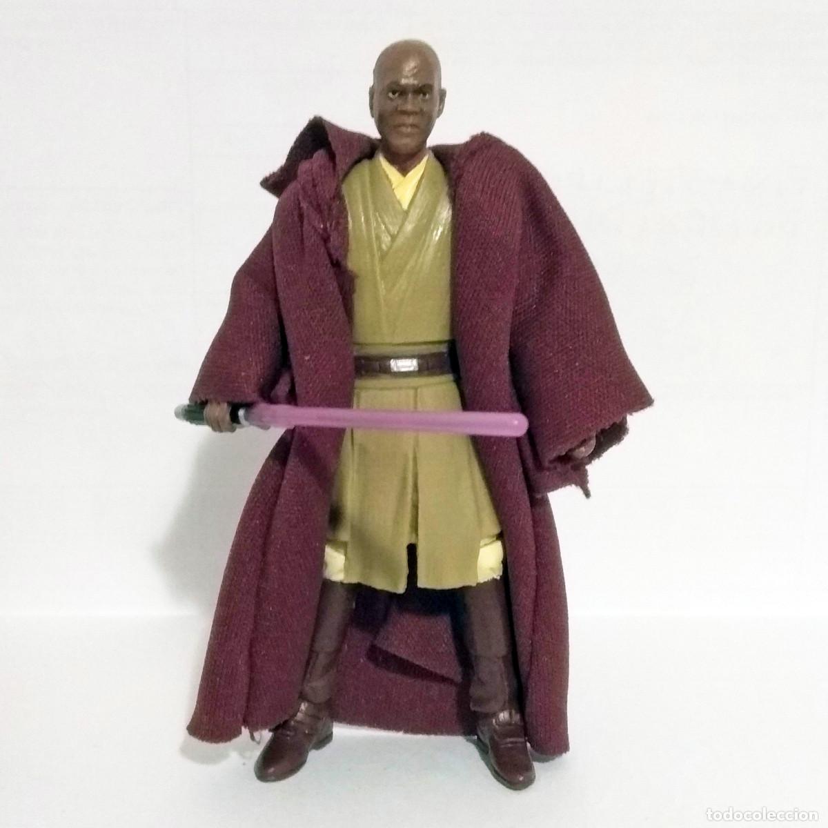 Figuras y mu&ntilde;ecos Star Wars: STAR WARS 30th 06 MACE WINDU + SABLE + EFECTO, 2007 - Foto 1
