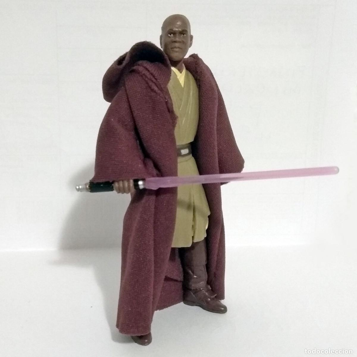 Figuras y mu&ntilde;ecos Star Wars: STAR WARS 30th 06 MACE WINDU + SABLE + EFECTO, 2007 - Foto 4