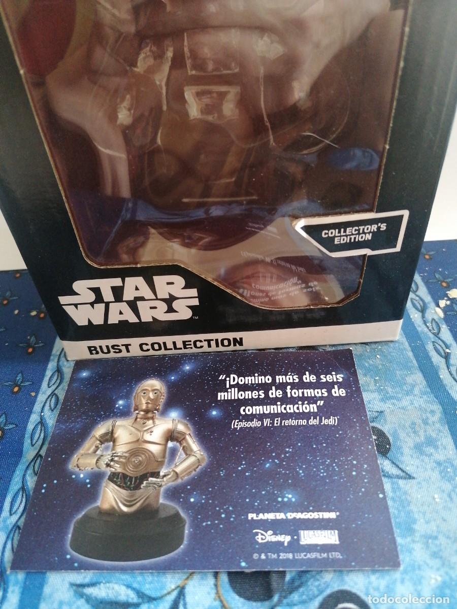 Figuras y mu&ntilde;ecos Star Wars: C-3PO -busto- -star wars -completo - Foto 5