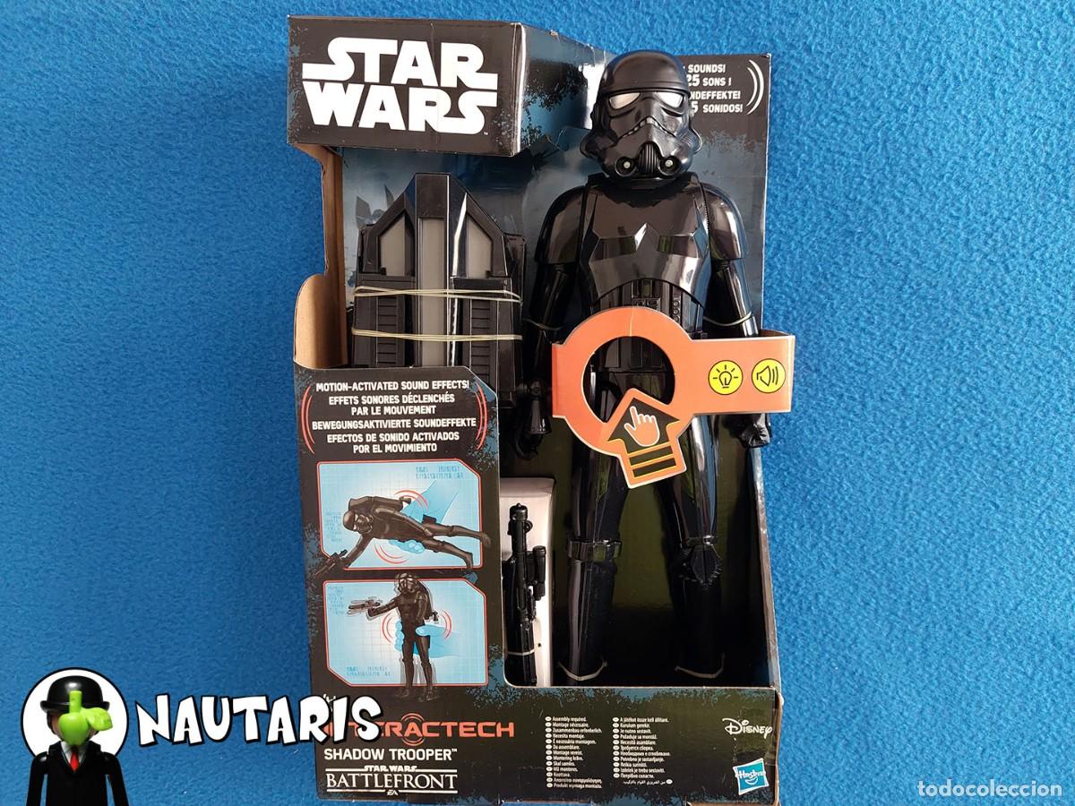 Figuras y mu&ntilde;ecos Star Wars: Star Wars Battlefront Shadow Trooper Interactech (M&aacute;s de 25 Sonidos) Hasbro - Foto 1