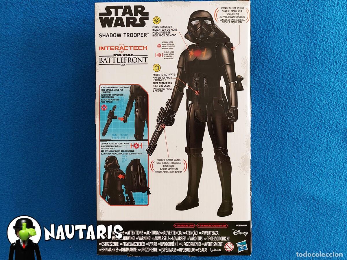 Figuras y mu&ntilde;ecos Star Wars: Star Wars Battlefront Shadow Trooper Interactech (M&aacute;s de 25 Sonidos) Hasbro - Foto 3