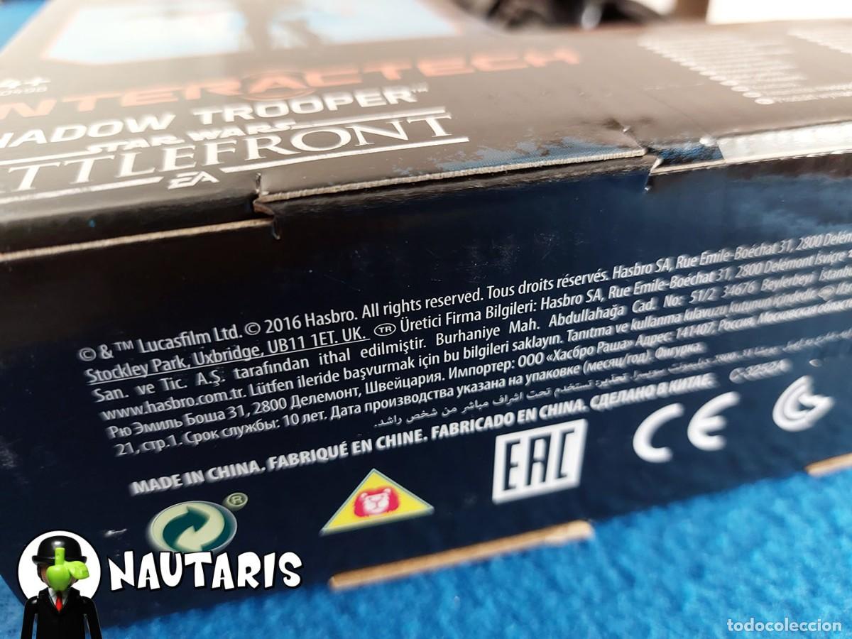 Figuras y mu&ntilde;ecos Star Wars: Star Wars Battlefront Shadow Trooper Interactech (M&aacute;s de 25 Sonidos) Hasbro - Foto 4