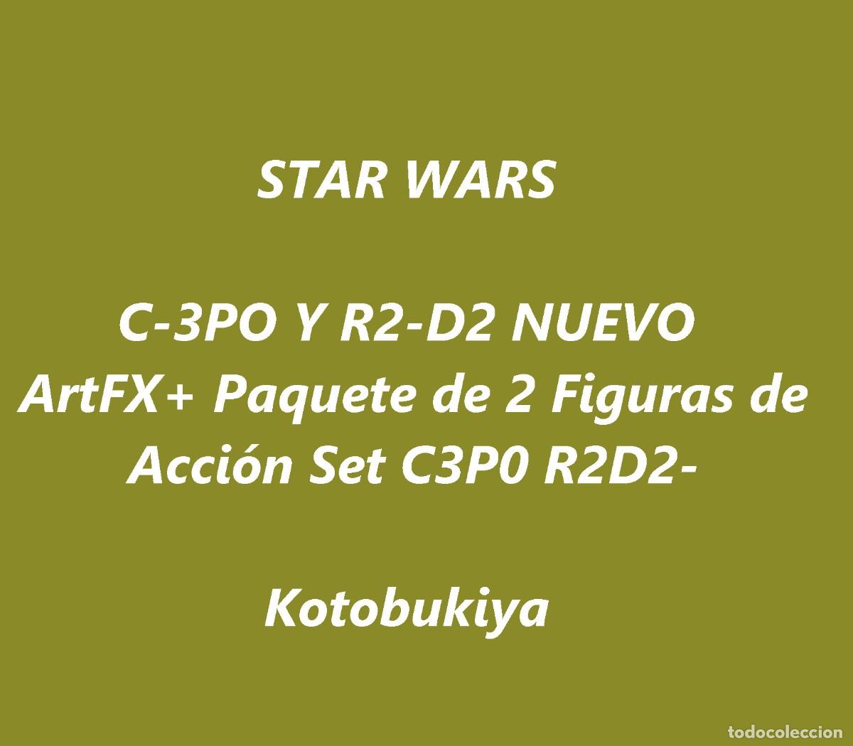 Figuras y mu&ntilde;ecos Star Wars: STAR WARS R2-D2 / C3PO - Foto 5