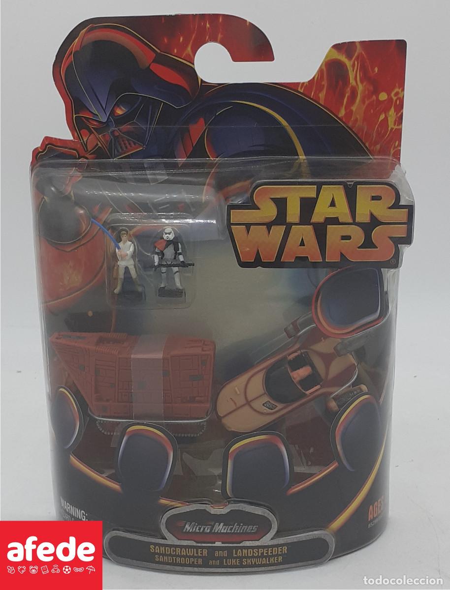 STAR WARS - Micro Machines - Sandcrawler & Landspeeder – TOYS TRACKER