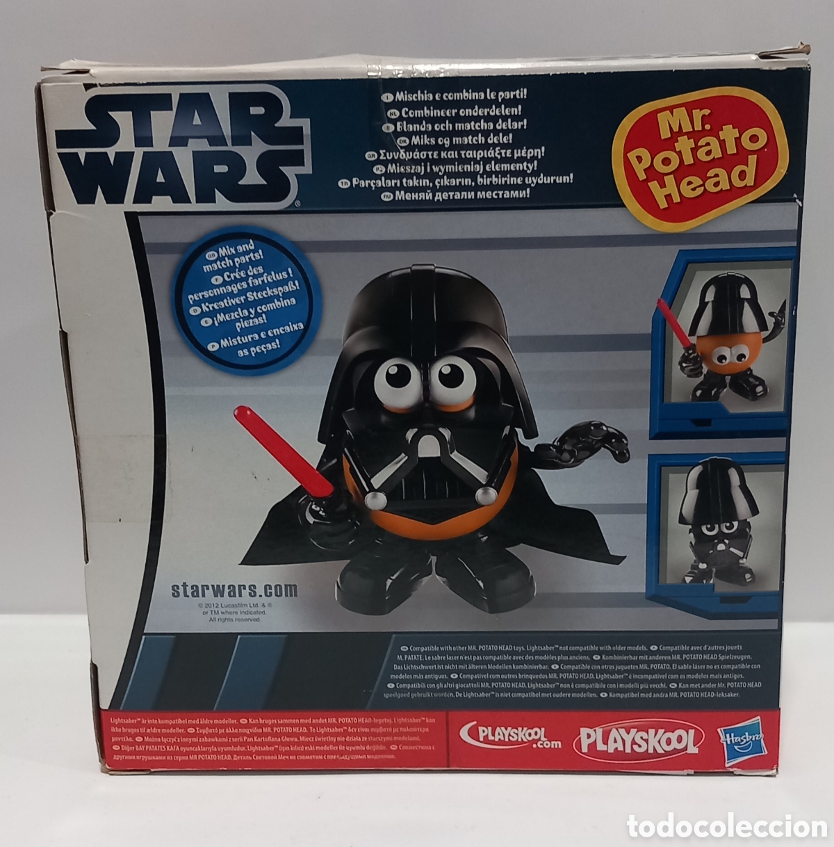Figuras y mu&ntilde;ecos Star Wars: MR.POTATO DARTH VADER STAR WARS PLAYSKOOL 2012 - Foto 2