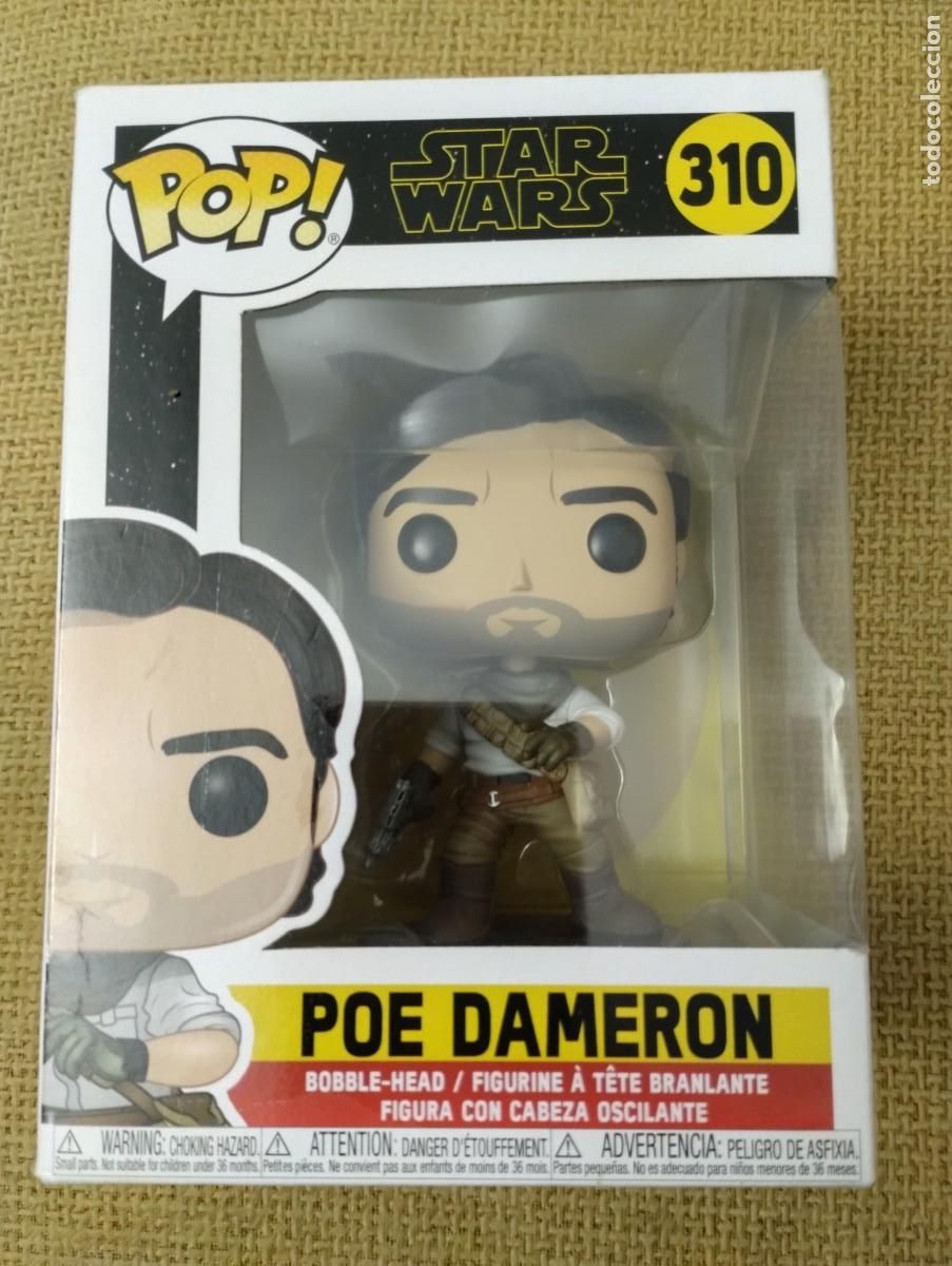 Figuras y mu&ntilde;ecos Star Wars: Funko Star Wars 310 Poe Dameron - Foto 1