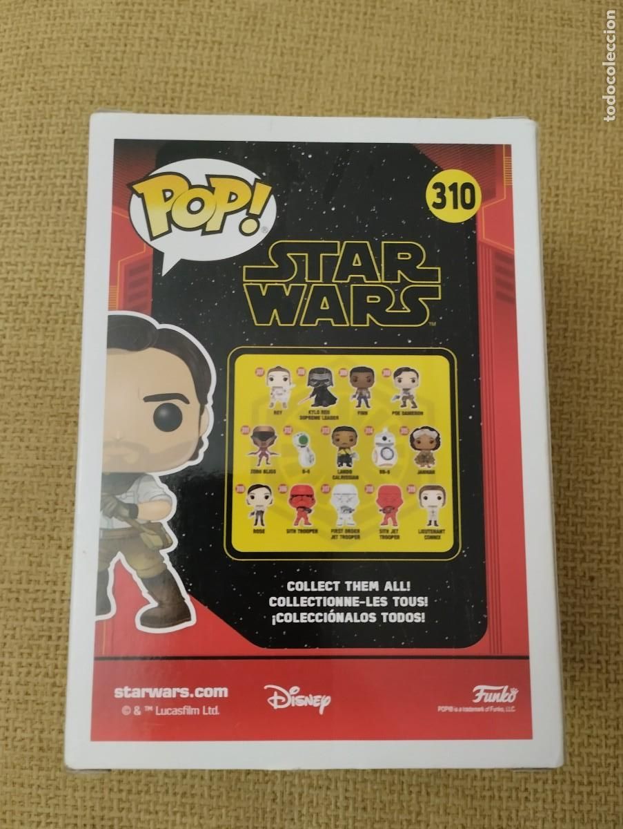 Figuras y mu&ntilde;ecos Star Wars: Funko Star Wars 310 Poe Dameron - Foto 3