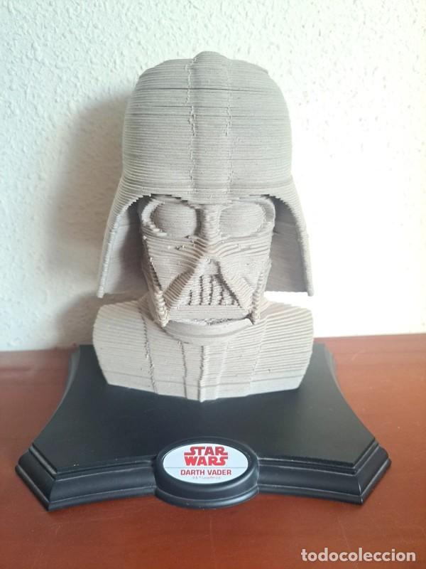 Figuras y mu&ntilde;ecos Star Wars: Puzzle 3D de busto de Darth Vader - Foto 1