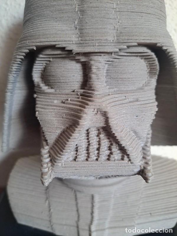 Figuras y mu&ntilde;ecos Star Wars: Puzzle 3D de busto de Darth Vader - Foto 2