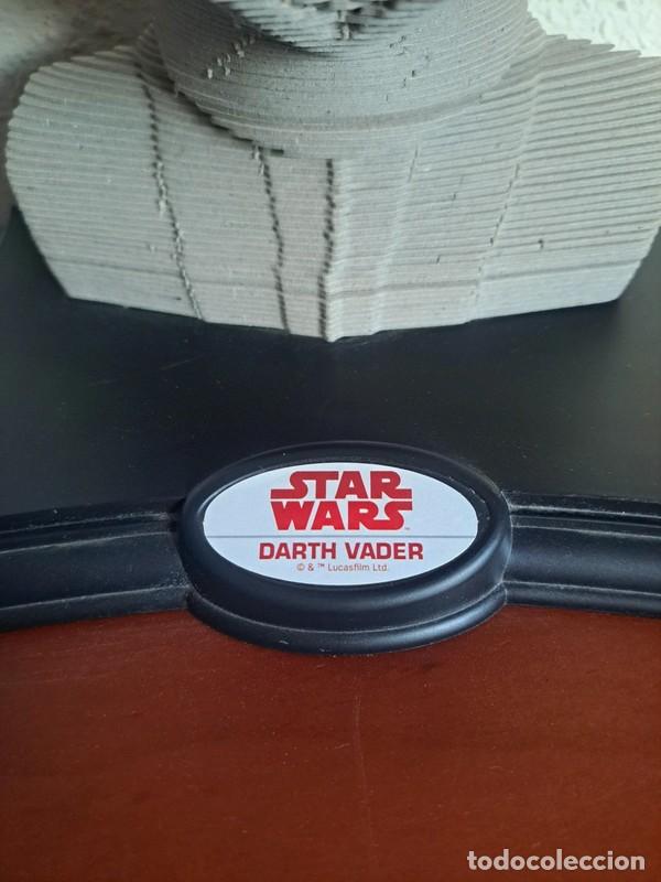Figuras y mu&ntilde;ecos Star Wars: Puzzle 3D de busto de Darth Vader - Foto 4