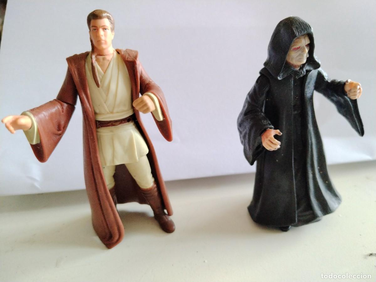 Figuras y mu&ntilde;ecos Star Wars: Star wars - Obi wan y emperador - Foto 1