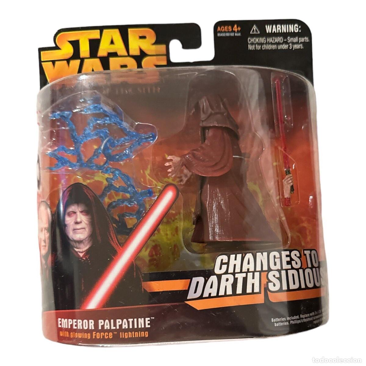 Figuras y mu&ntilde;ecos Star Wars: STAR WARS E3 PALPATINE CHANGES TO SIDIOUS - A ESTRENAR - Foto 1