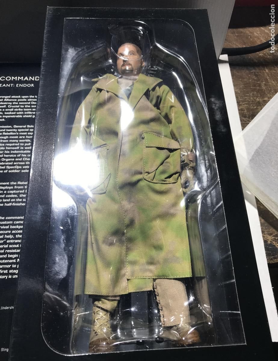 Figuras y mu&ntilde;ecos Star Wars: STAR WARS SIDESHOW 12&rdquo; REBEL COMMANDO SERGEANT SARGENTO ENDOR - NUEVO - Foto 2