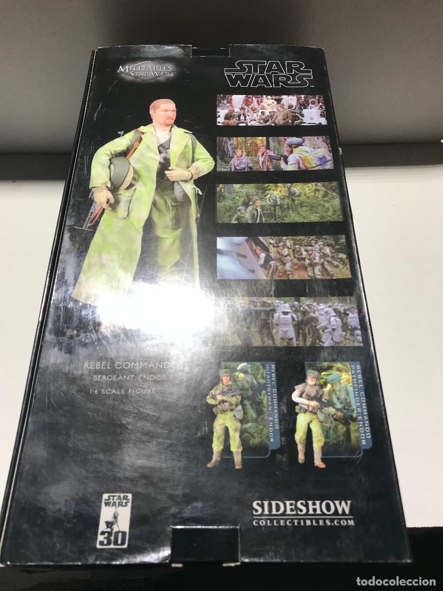 Figuras y mu&ntilde;ecos Star Wars: STAR WARS SIDESHOW 12&rdquo; REBEL COMMANDO SERGEANT SARGENTO ENDOR - NUEVO - Foto 5