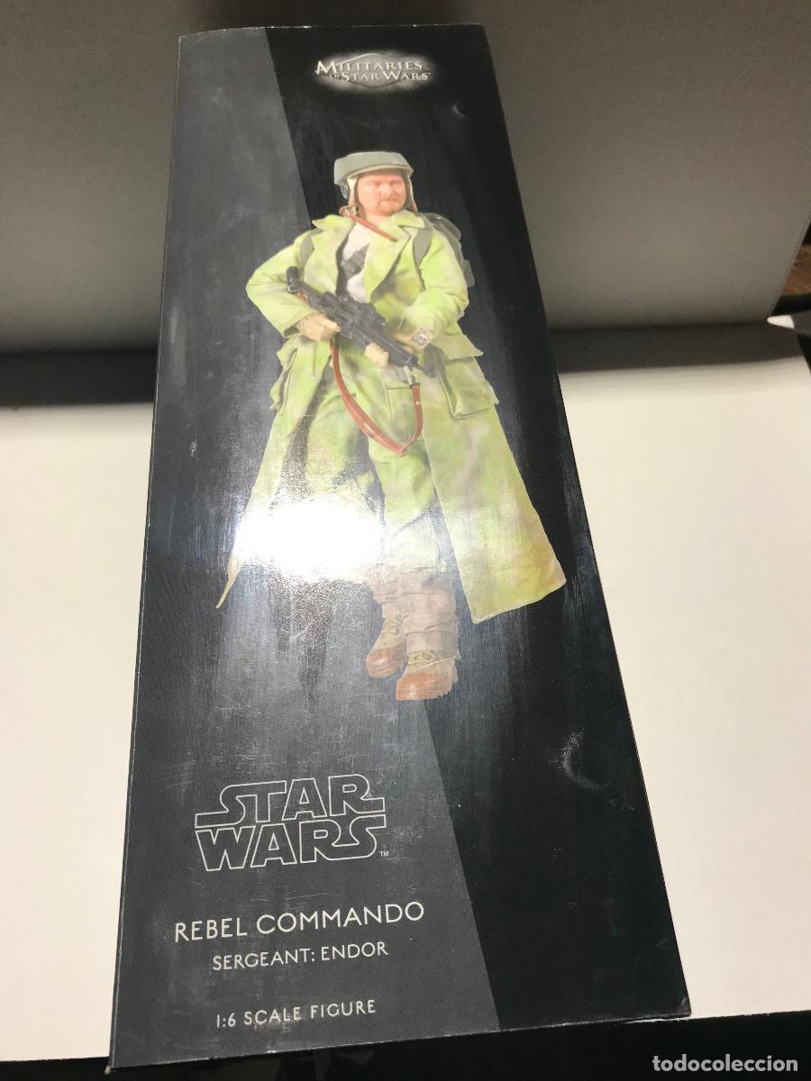 Figuras y mu&ntilde;ecos Star Wars: STAR WARS SIDESHOW 12&rdquo; REBEL COMMANDO SERGEANT SARGENTO ENDOR - NUEVO - Foto 1