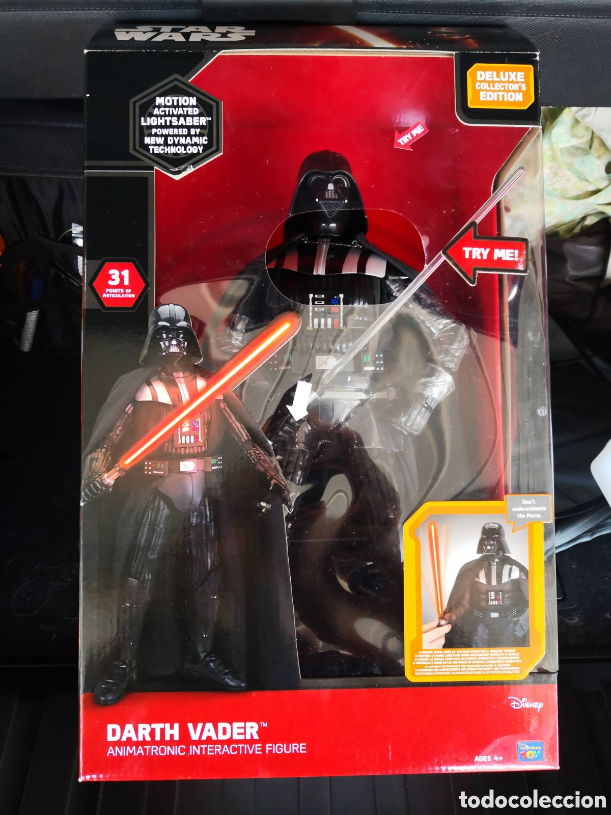 Figuras y mu&ntilde;ecos Star Wars: Star Wars animatronic Darth vader - Foto 1