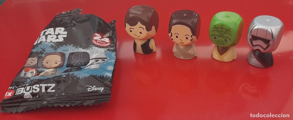 Figuras y mu&ntilde;ecos Star Wars: STAR WARS - LOTE 4 BUSTZ - Foto 1