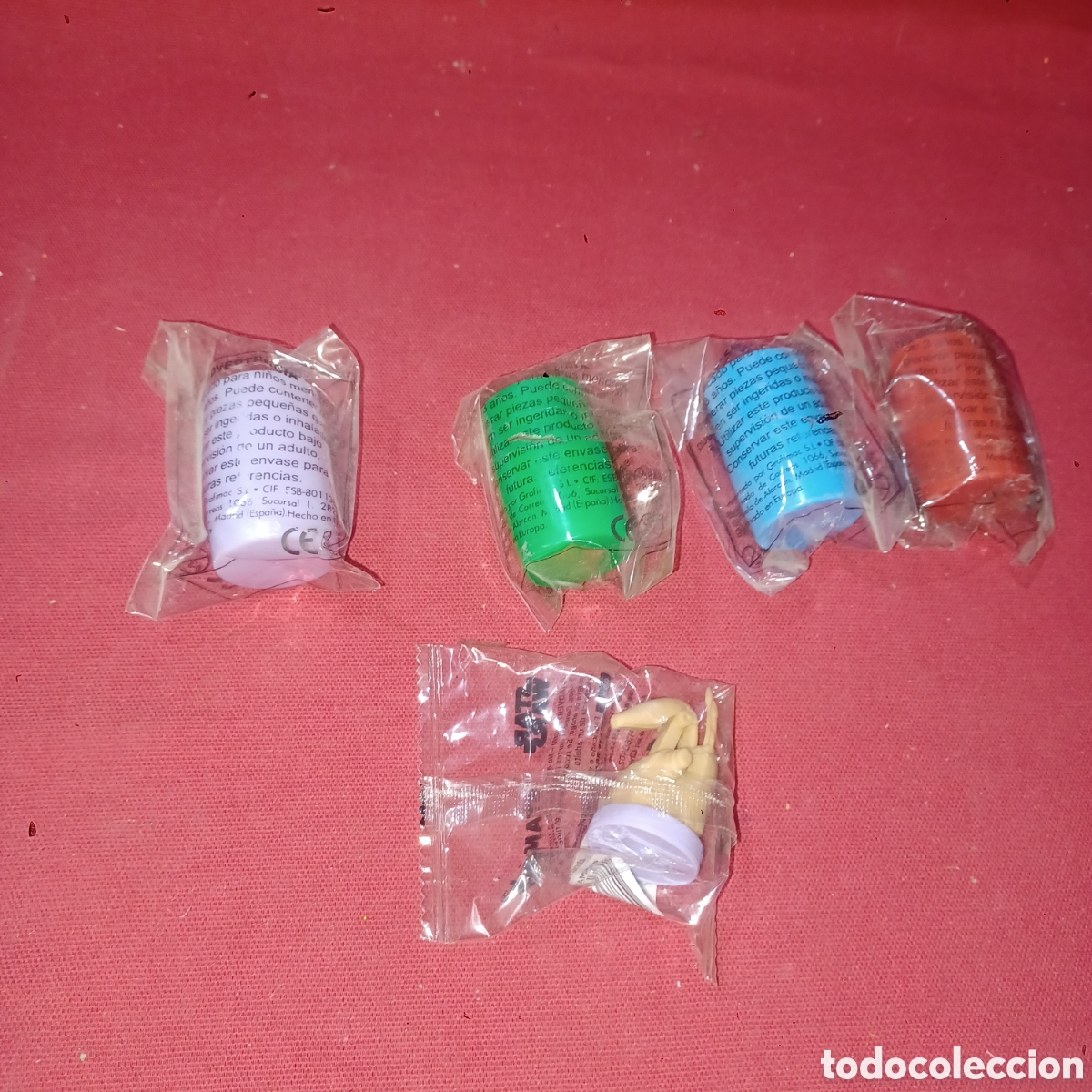 Figuras y mu&ntilde;ecos Star Wars: Lote complementos Parchis Star Wars La Raz&oacute;n - Foto 1