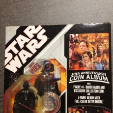 Figuras y Muñecos Star Wars: STAR WARS 30TH ANNIVERSARY COIN ALBUM WITH DARTH VADER
