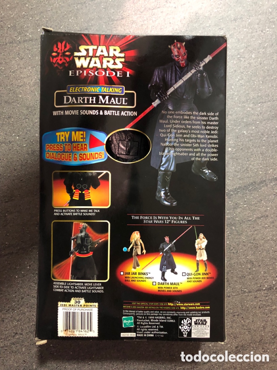 Figuras y mu&ntilde;ecos Star Wars: Star Wars Darth Maul Electronic Talking - Foto 2