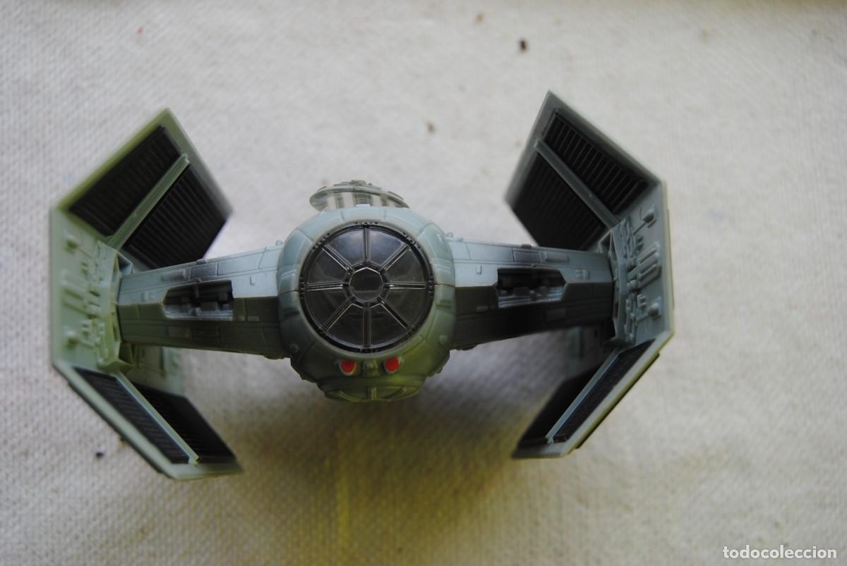 Figuras y mu&ntilde;ecos Star Wars: nave de ataque star wars, con piloto. - Foto 3
