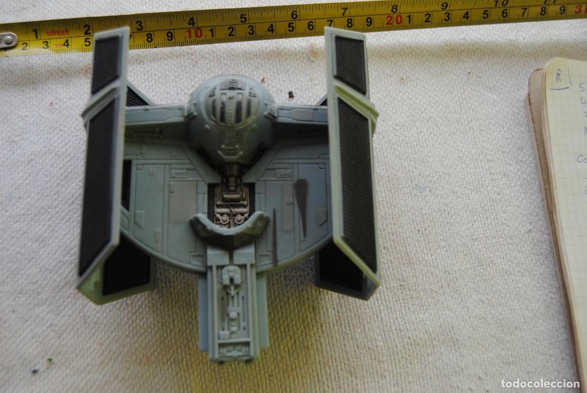 Figuras y mu&ntilde;ecos Star Wars: nave de ataque star wars, con piloto. - Foto 4