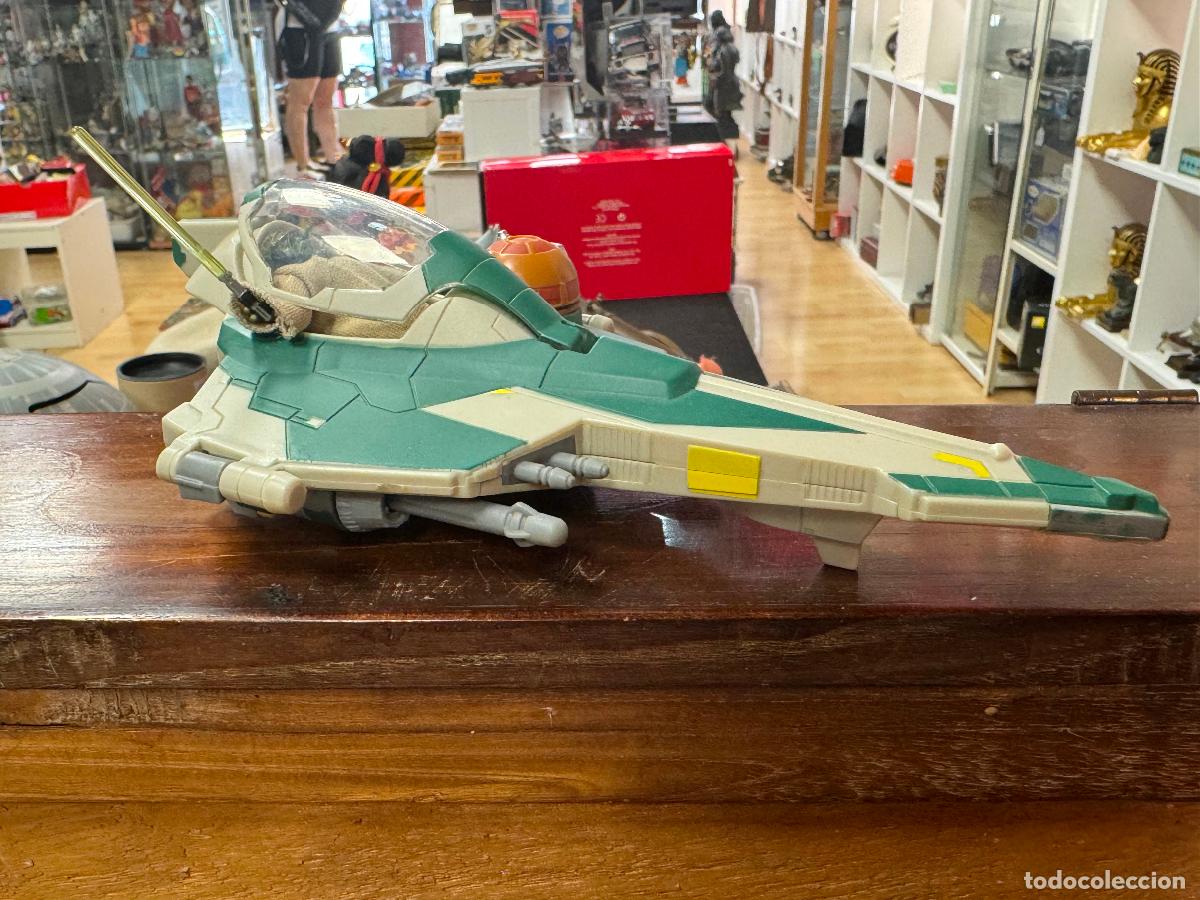 Figuras y mu&ntilde;ecos Star Wars: STAR WARS CLONE WARS YODA JEDI ATTACK FIGHTER - Foto 1