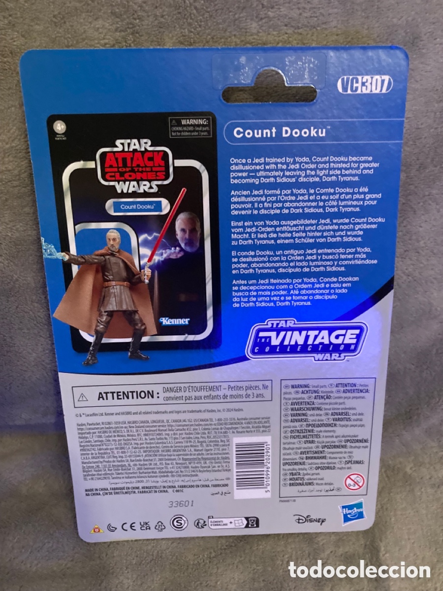 Figuras y mu&ntilde;ecos Star Wars: Star Wars Figura Count Dooku - Foto 3