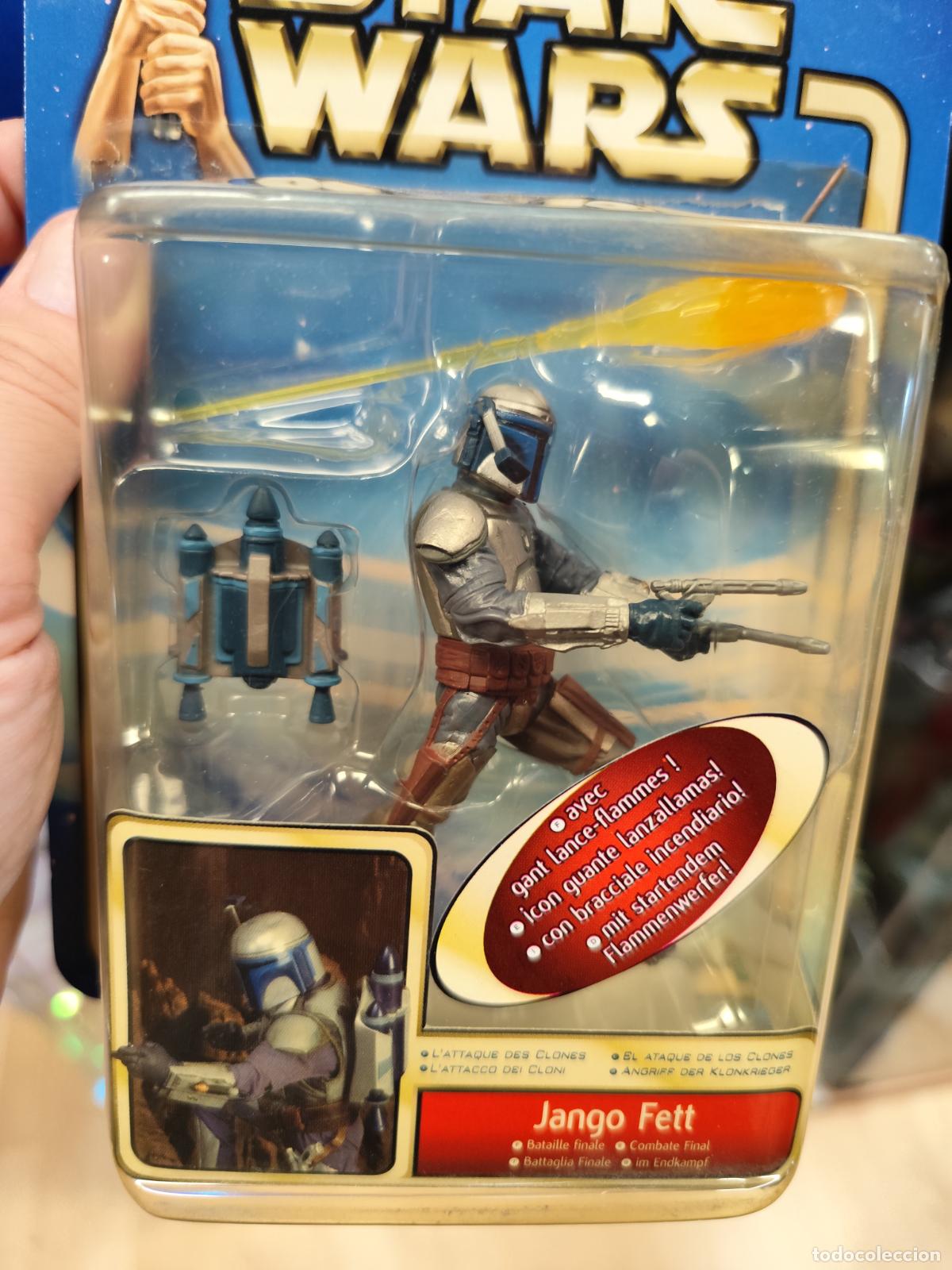 Figuras y mu&ntilde;ecos Star Wars: STAR WARS, JANGO FETT, COMBATE FINAL.- - Foto 2