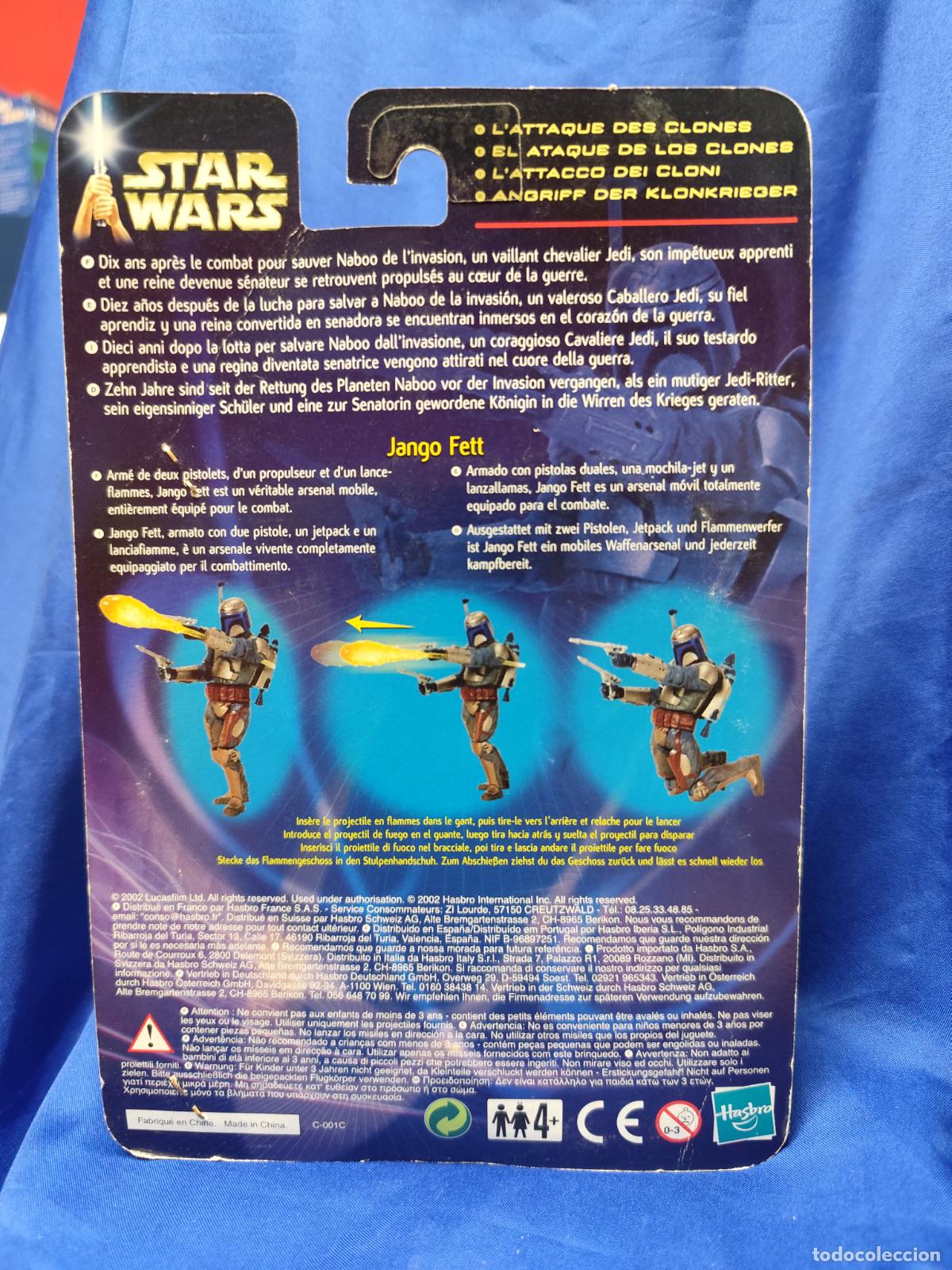 Figuras y mu&ntilde;ecos Star Wars: STAR WARS, JANGO FETT, COMBATE FINAL.- - Foto 3