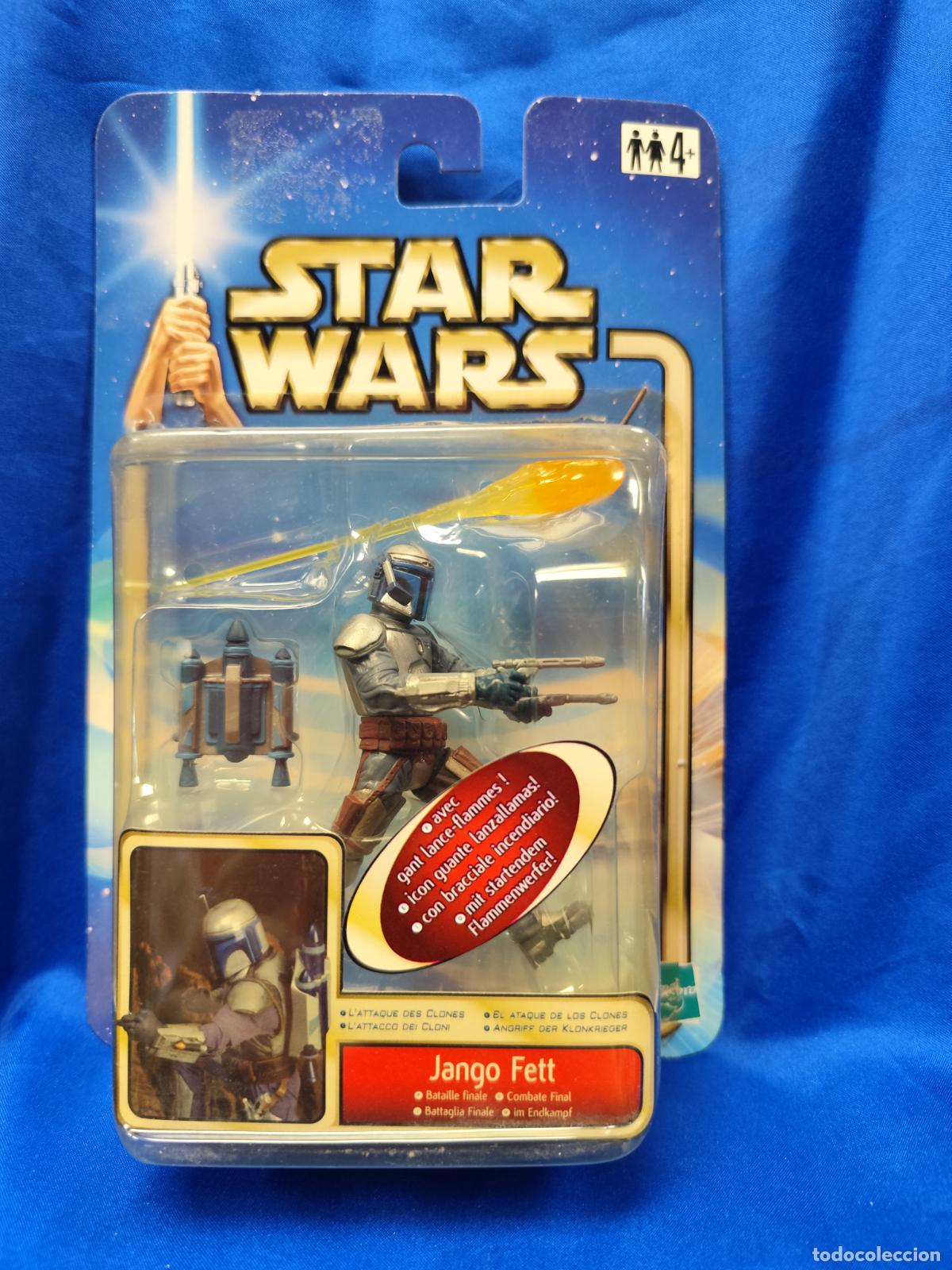 Figuras y mu&ntilde;ecos Star Wars: STAR WARS, JANGO FETT, COMBATE FINAL.- - Foto 1